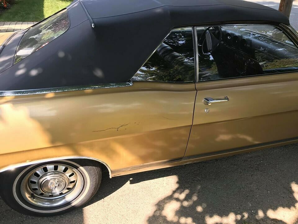 1968 Gold Ford Torino Convertible