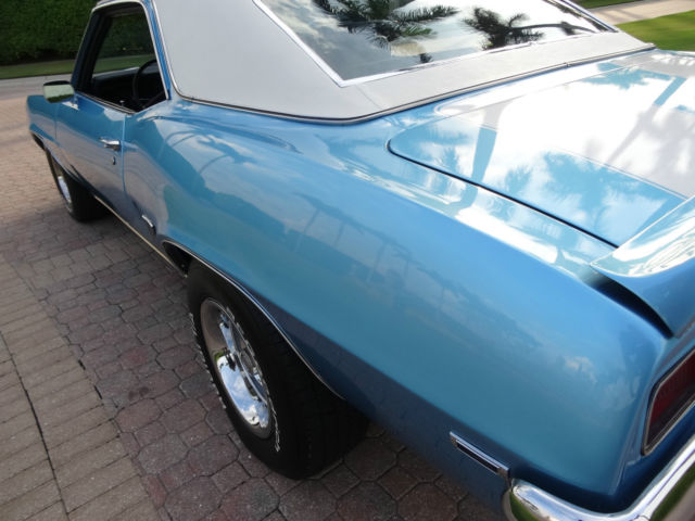 1969 Blue Chevrolet Camaro Coupe