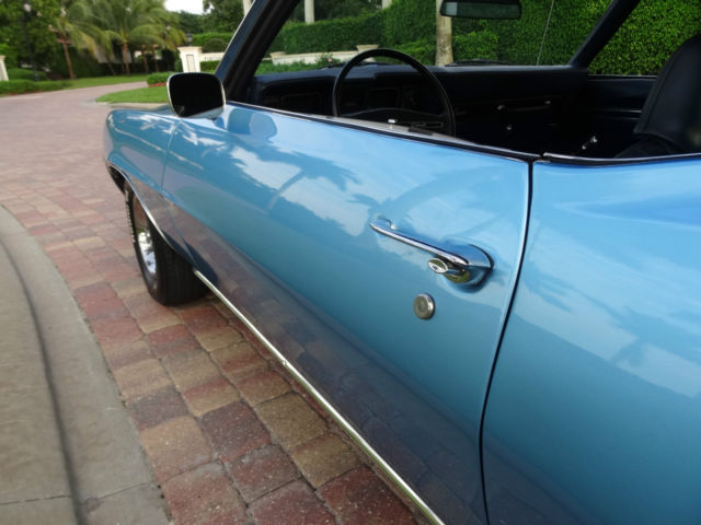 1969 Blue Chevrolet Camaro Coupe