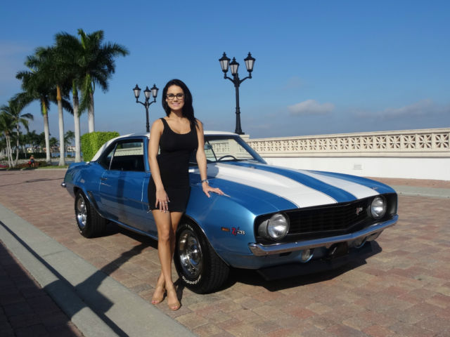 1969 Blue Chevrolet Camaro Coupe