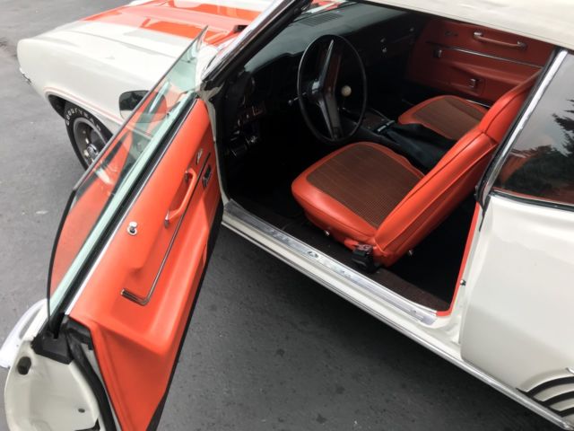 1969 white Chevrolet Camaro Convertible