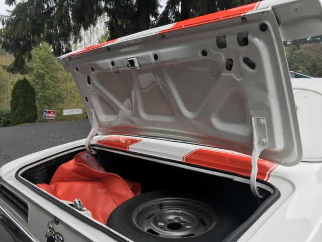 1969 white Chevrolet Camaro Convertible