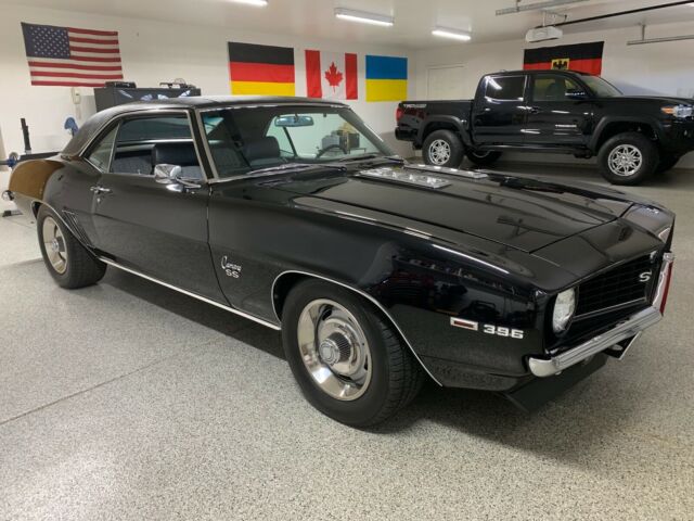 1969 Black Chevrolet Camaro Coupe