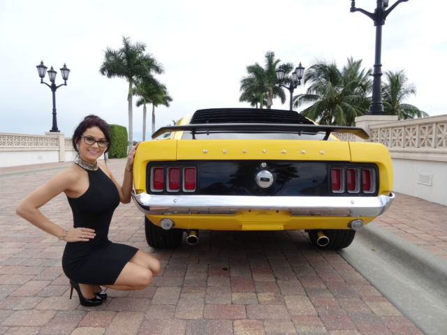 1970 Yellow Ford Mustang Coupe