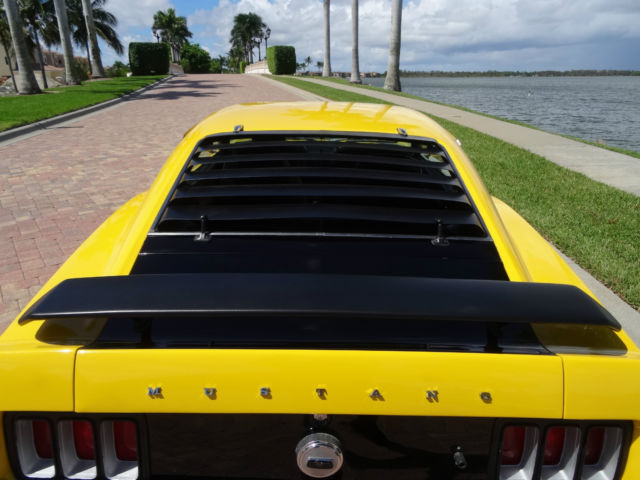 1970 Yellow Ford Mustang Coupe