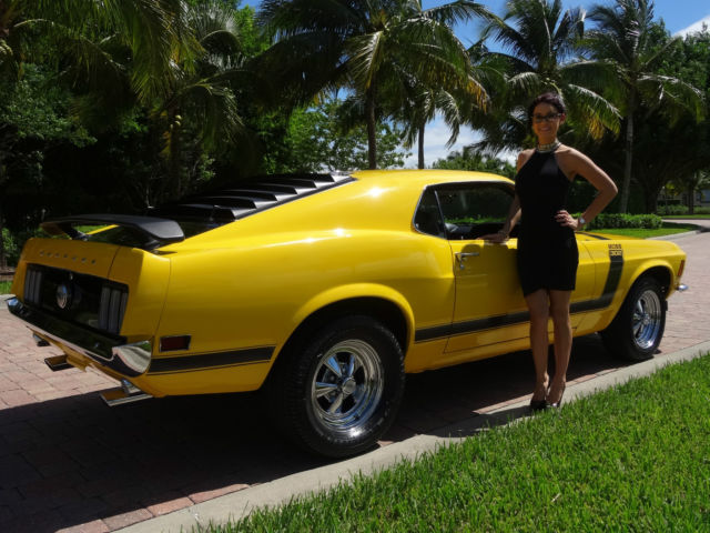 1970 Yellow Ford Mustang Coupe