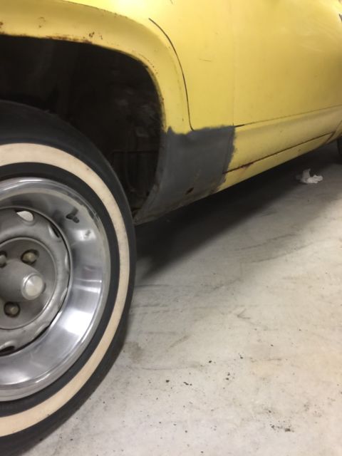 1971 Yellow Plymouth GTX