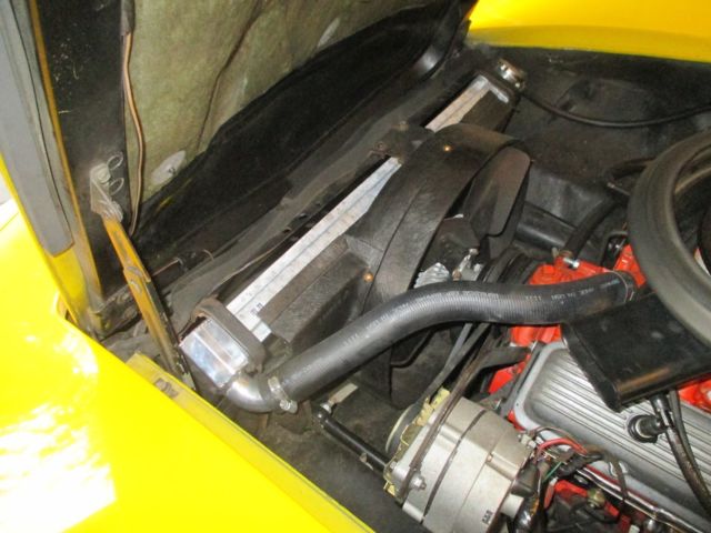 1973 Yellow Chevrolet Corvette Convertible