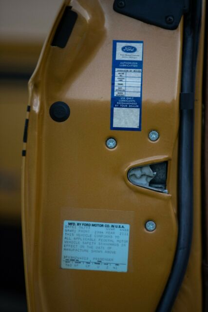 1973 Gold Ford Mustang Convertible