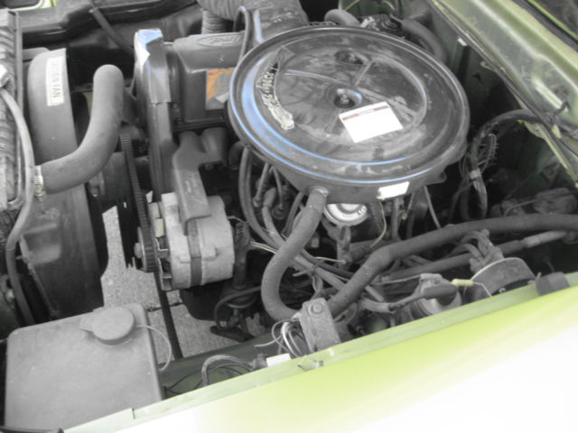 1974 Green Ford Mustang Hatchback
