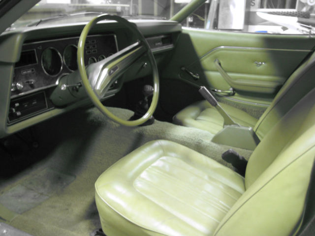1974 Green Ford Mustang Hatchback