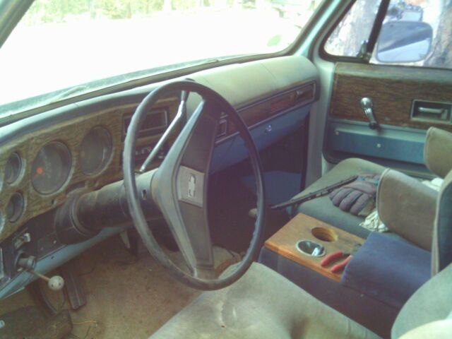 1975 White Chevrolet Blazer Convertible