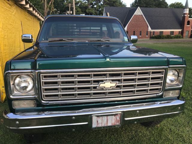 1975 Green Chevrolet C/K Pickup 2500 Pickup