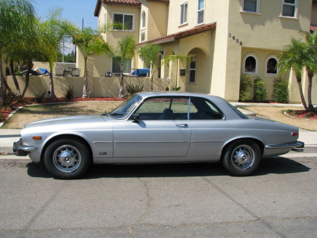 1975 Silver Jaguar XJ6 Coupe