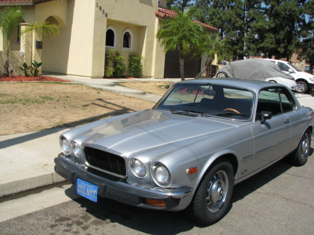 1975 Silver Jaguar XJ6 Coupe