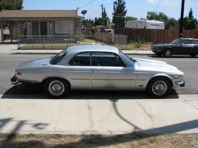 1975 Silver Jaguar XJ6 Coupe