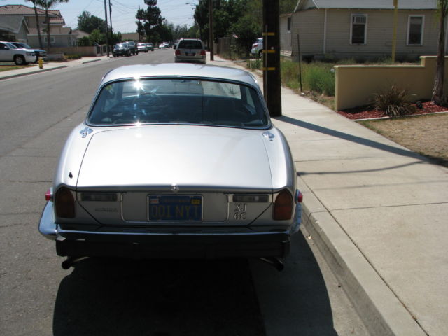 1975 Silver Jaguar XJ6 Coupe