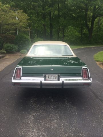 1975 Metallic Green Chrysler Newport Coupe