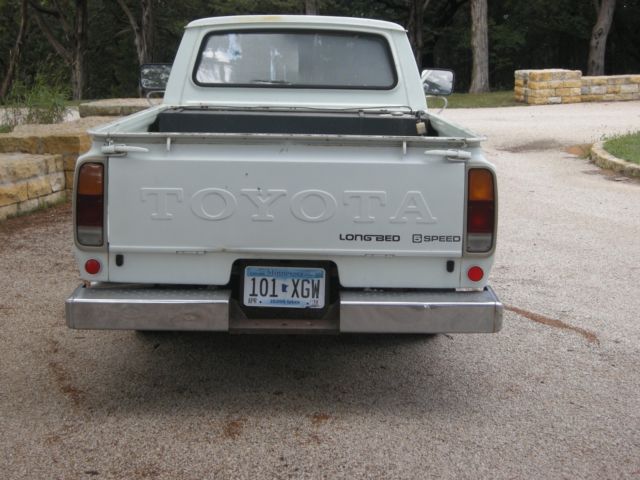 1976 White Toyota Other Long Bed