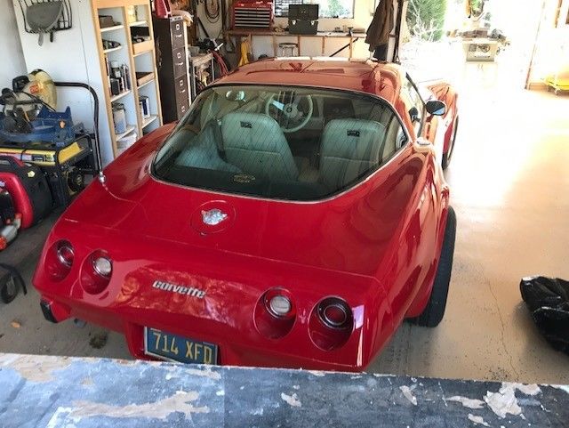 1978 Red Chevrolet Corvette Coupe