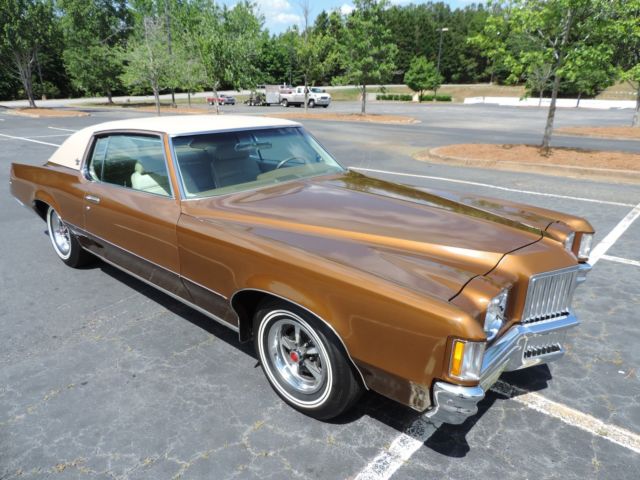 1971 Code 66E Bronzini Gold Pontiac Grand Prix Coupe