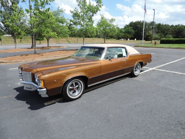 1971 Code 66E Bronzini Gold Pontiac Grand Prix Coupe