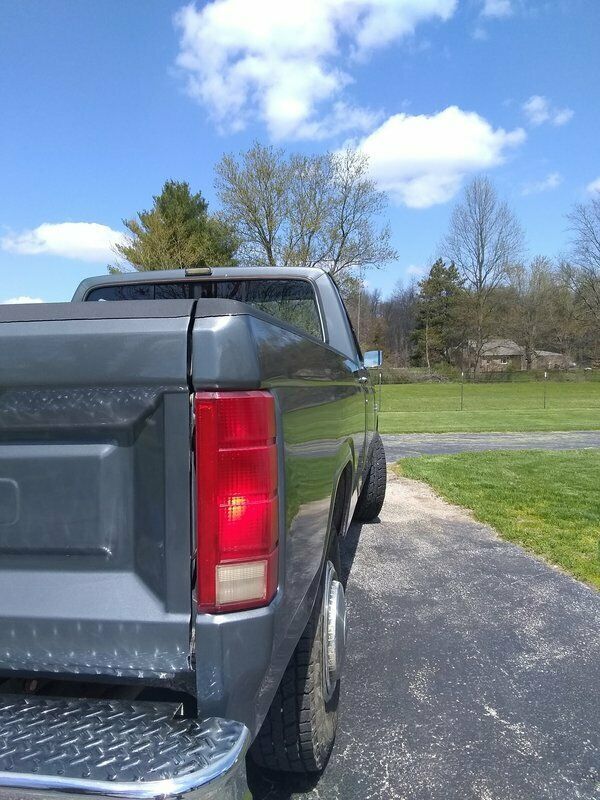 1986 Gray Ford F-250 Standard Cab Pickup