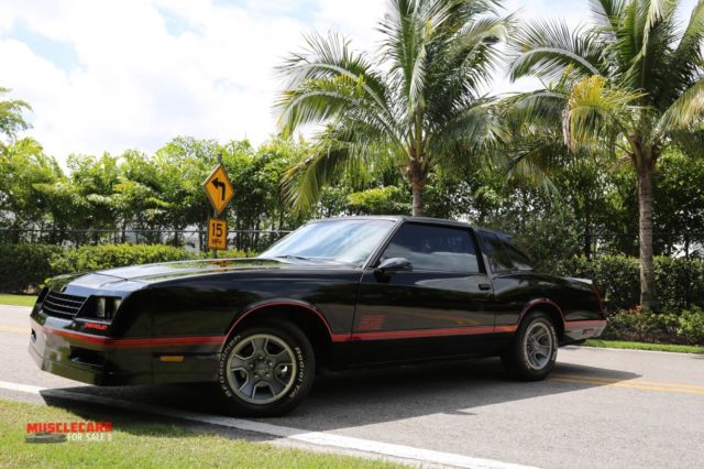1987 Black Chevrolet Monte Carlo Coupe