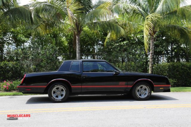 1987 Black Chevrolet Monte Carlo Coupe