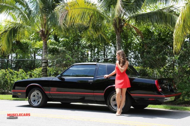 1987 Black Chevrolet Monte Carlo Coupe