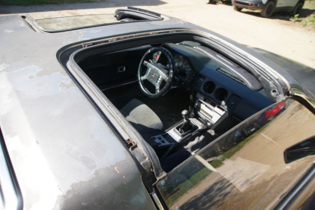 1987 Gray Nissan 300ZX Coupe