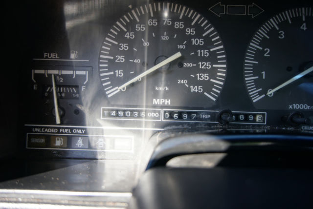 1987 Gray Nissan 300ZX Coupe