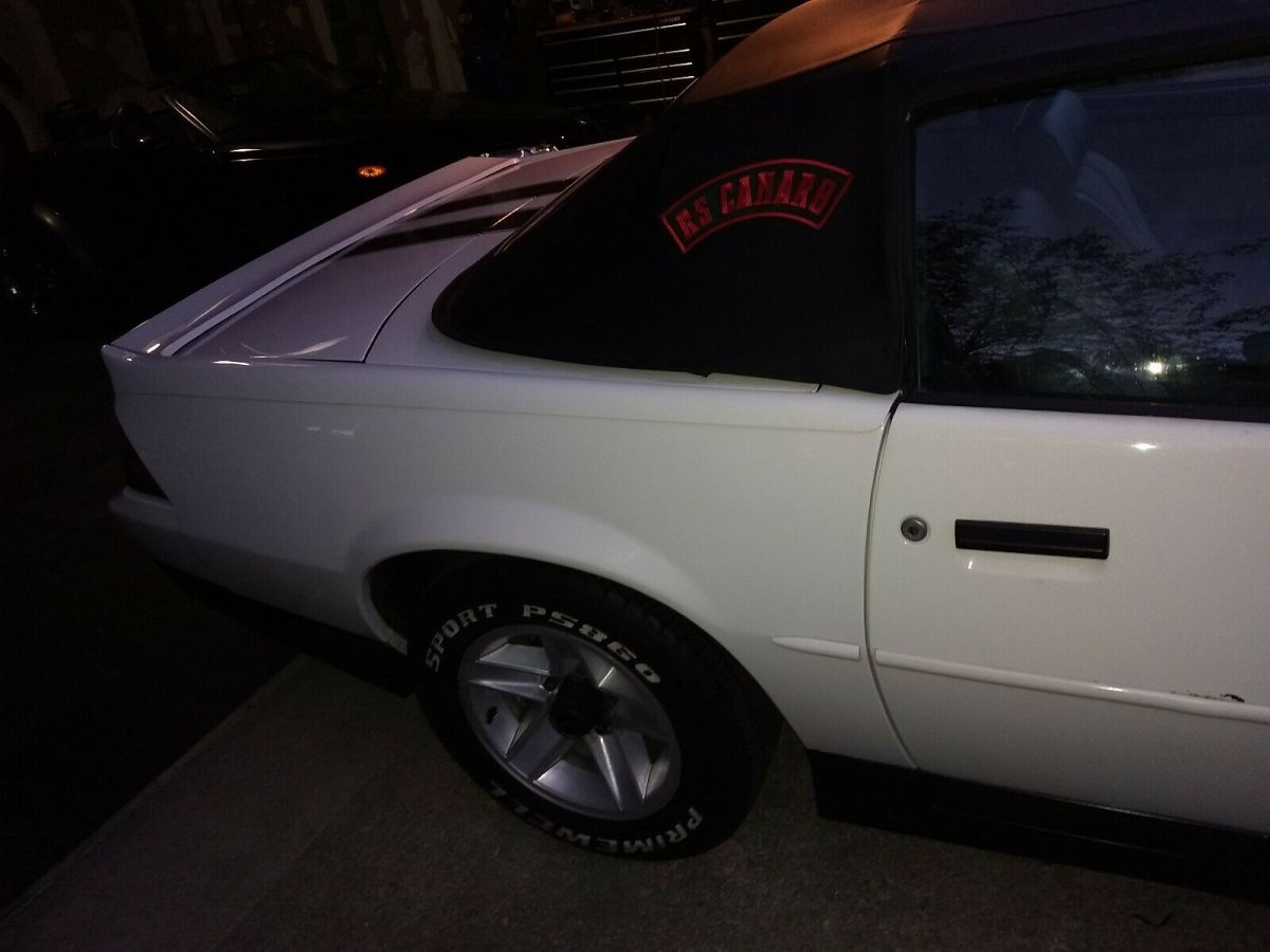 1988 White Chevrolet Camaro Convertible