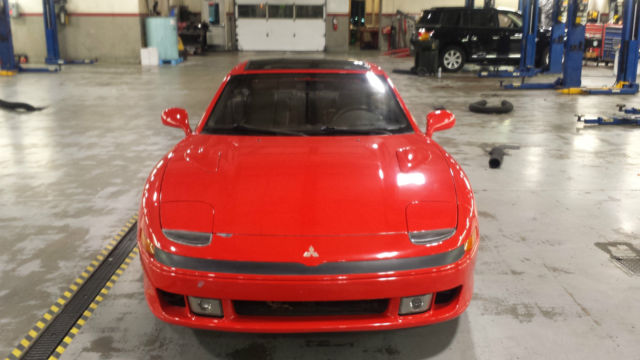 19930000 Red Mitsubishi 3000GT Coupe