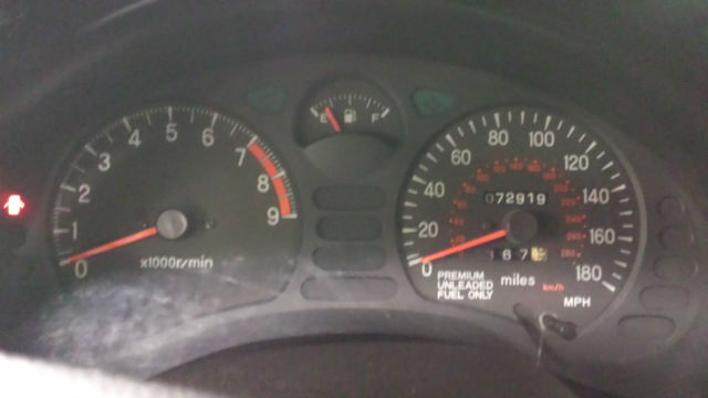 19930000 Red Mitsubishi 3000GT Coupe