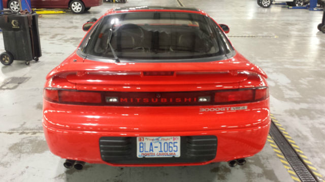 19930000 Red Mitsubishi 3000GT Coupe