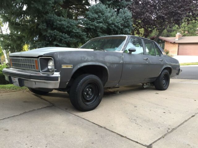1978 Gray Chevrolet Nova Sedan