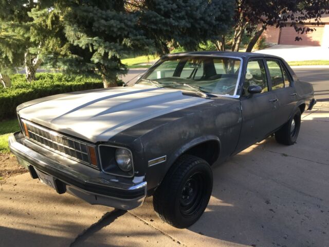 1978 Gray Chevrolet Nova Sedan