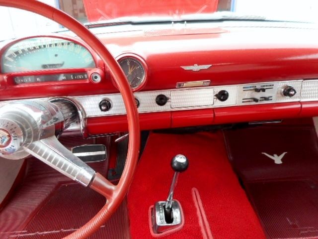 1955 Red Ford Thunderbird 2 Dr