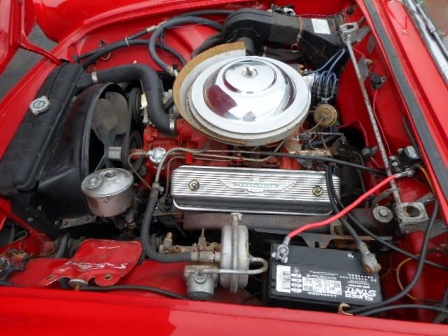 1955 Red Ford Thunderbird 2 Dr