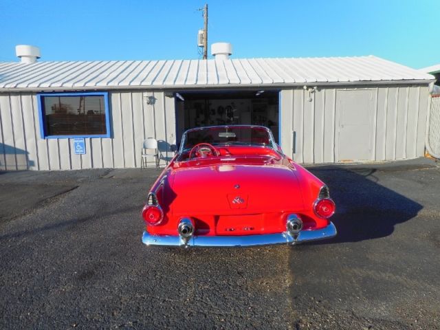 1955 Red Ford Thunderbird 2 Dr