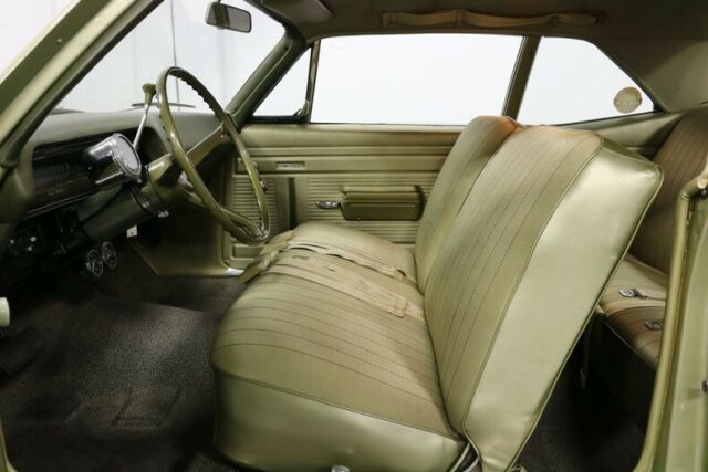 1968 Gold Chevrolet Nova Coupe