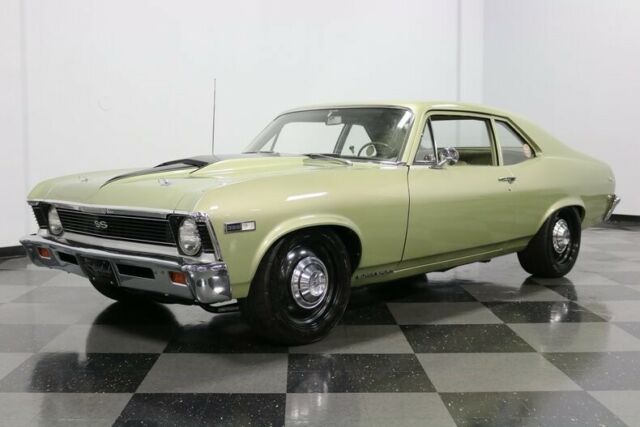 1968 Gold Chevrolet Nova Coupe