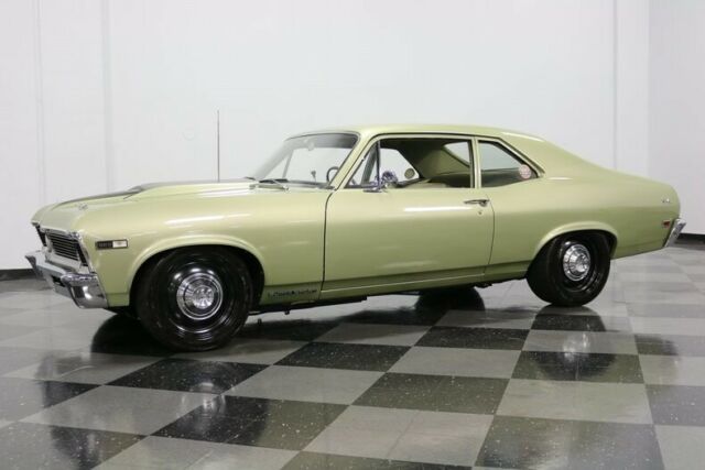 1968 Gold Chevrolet Nova Coupe