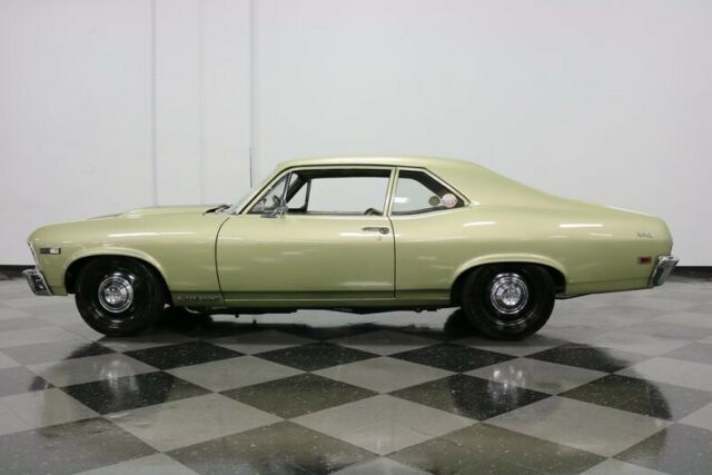 1968 Gold Chevrolet Nova Coupe