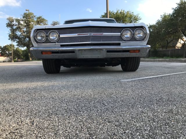 1965 White Chevrolet El Camino