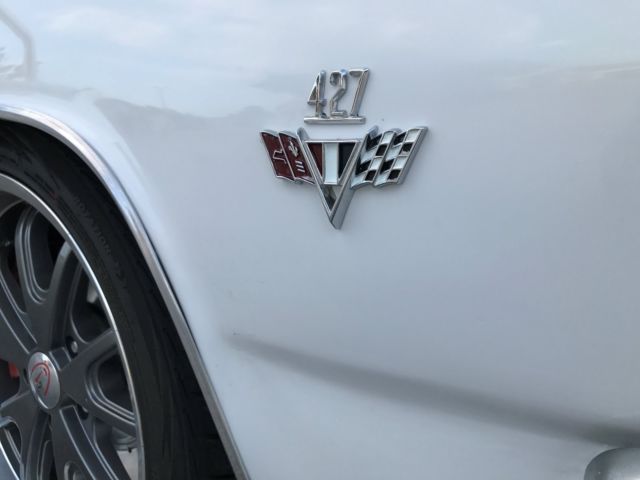 1965 White Chevrolet El Camino