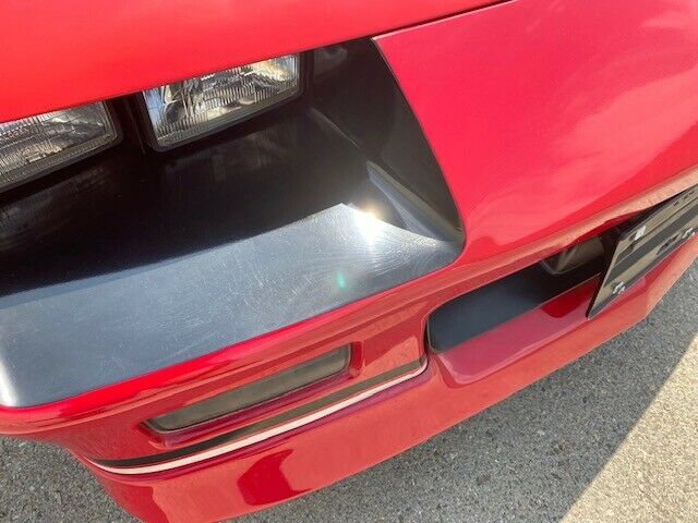 1988 Red Chevrolet Camaro Convertible