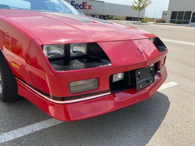 1988 Red Chevrolet Camaro Convertible