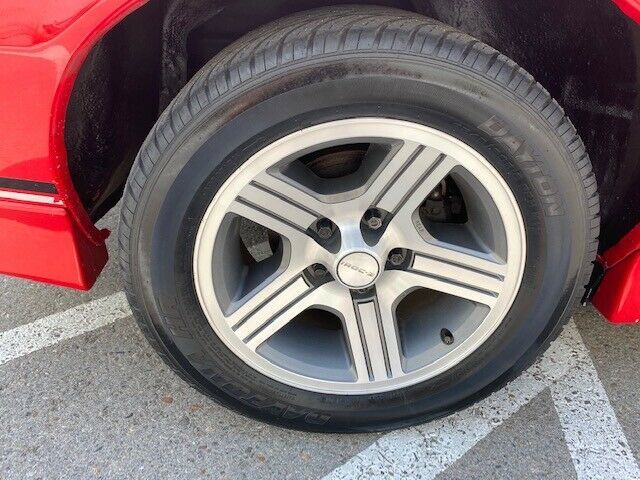 1988 Red Chevrolet Camaro Convertible